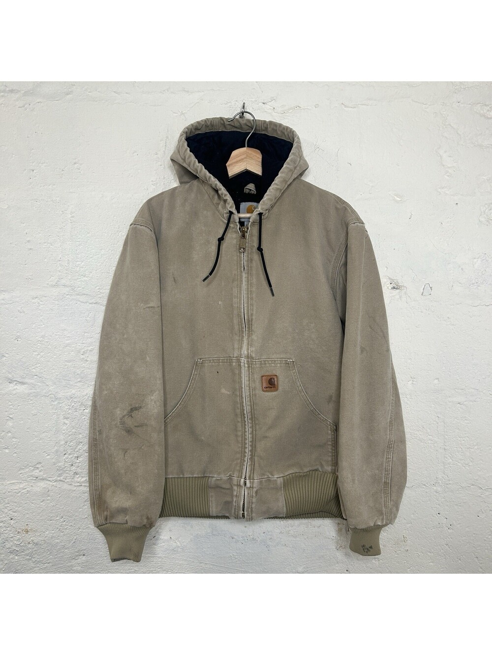 Vintage Carhartt Quilted Hooded Active Jacket “Cottonwood”